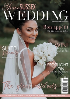 Issue 85 of Your Sussex Wedding magazine