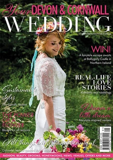 Cover of the January/February 2023 issue of Your Devon & Cornwall Wedding magazine
