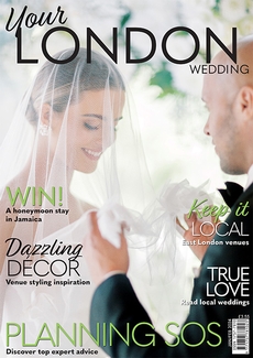 Cover of the January/February 2024 issue of Your London Wedding magazine