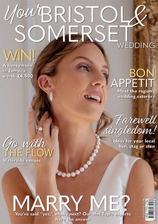 Cover of the February/March 2024 issue of Your Bristol & Somerset Wedding magazine