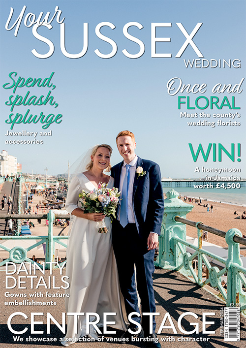 Issue 107 of Your Sussex Wedding magazine