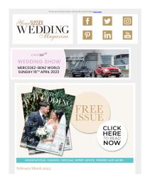 Your Sussex Wedding magazine - March 2023 newsletter
