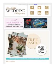 Your Sussex Wedding magazine - April 2023 newsletter