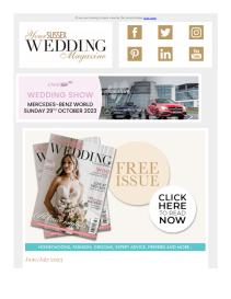 Your Sussex Wedding magazine - June 2023 newsletter