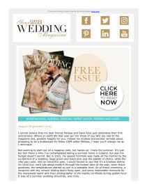 Your Sussex Wedding magazine - September 2023 newsletter