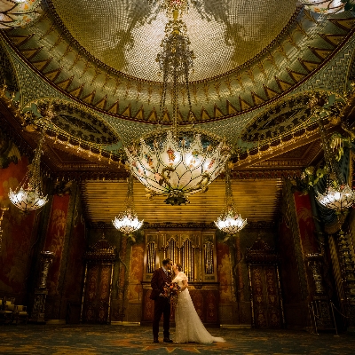 Real Weddings: Opposites attract