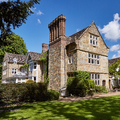 Ockenden Manor is a charming and tranquil 15th-century Elizabethan manor house