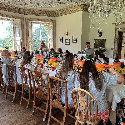 The Paint Club are able to run their arty hen parties at any venue of your choice