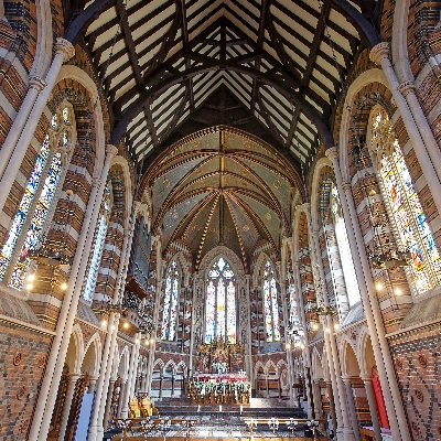 All Saints Chapel is a beautiful and rather well-hidden venue