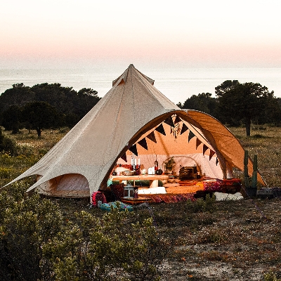 How to plan a luxury glamping trip for two
