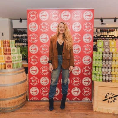 Wedding News: Blake Lively creates a buzz with UK launch of Betty Buzz cans in Majestic