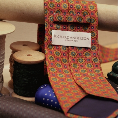 The Ultimate Wedding Gift or Wedding Preparation: A Bespoke Tie from Richard Anderson
