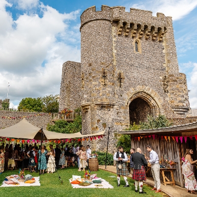 Lewes Castle, a 1,000-year-old ruin, steeped in romance awaits