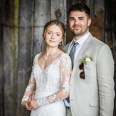 Real Weddings: Relaxed romance