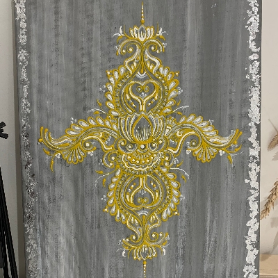 Indi Jass Bridal Henna Designs: Bespoke Wedding-Day Art & Keepsake Canvases for Brides