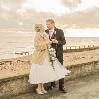 Real Weddings: Silver screen romance
