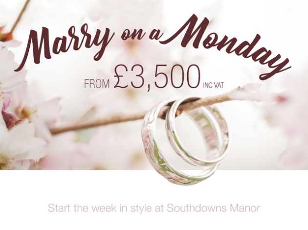 Marry at Southdowns Manor on a Monday: Image 1