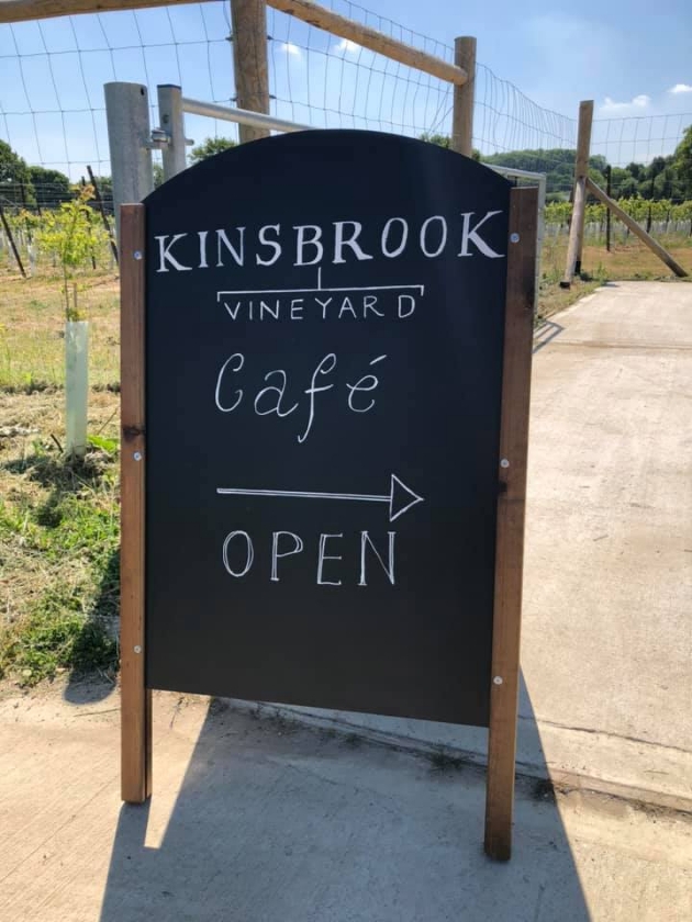 Kinsbrook Vineyard opens for coffee, cake and vineyard tours: Image 1