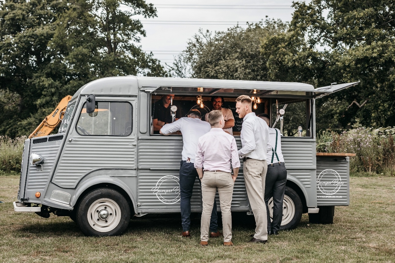 Mobile bar - converted French van