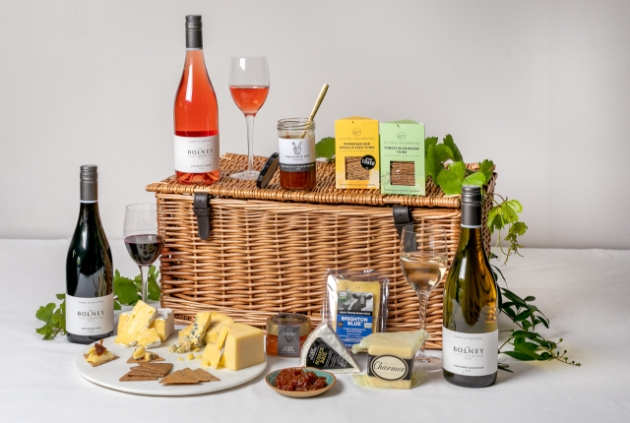 Bolney Wine Estate Sussex Cheese & Wine Hamper