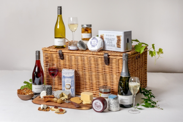 Bolney Wine Estate partners in wine hamper