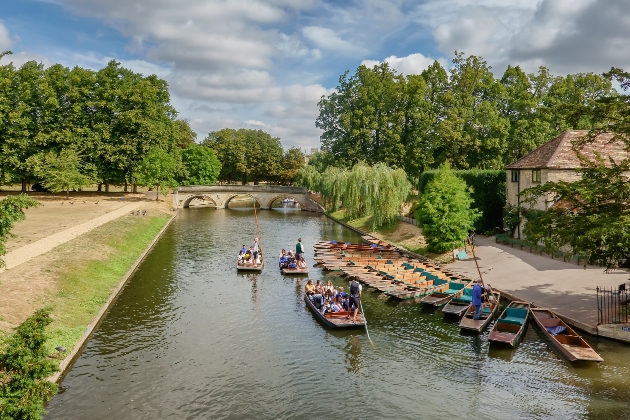 punting on river