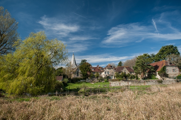 View of Bury Manor Barn 