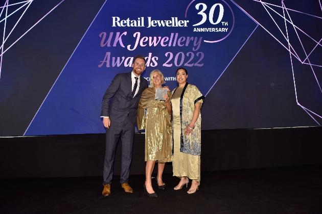 SVP Jewellery at the awards ceremony