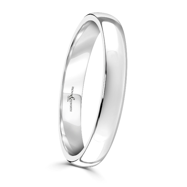 Brown & Newith wedding ring