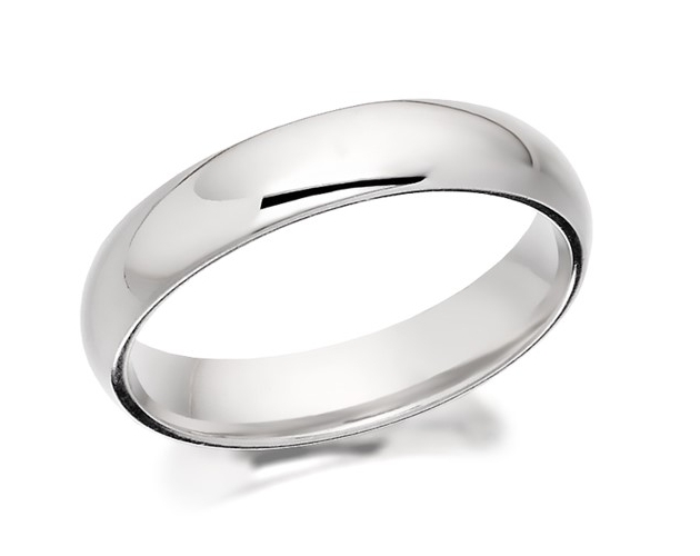 Platinum wedding band