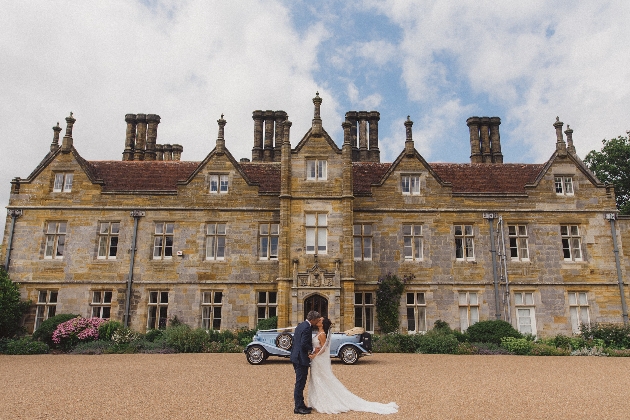 Couple standing in front of Buckhurst Park