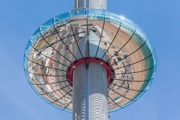 Brighton i360 pod and tower