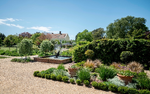 the beautiful gardens at Field Place Manor & Barns in Worthing
