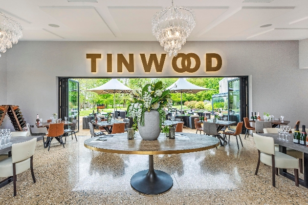 new restuarant interior at Tinwood Estate Sussex