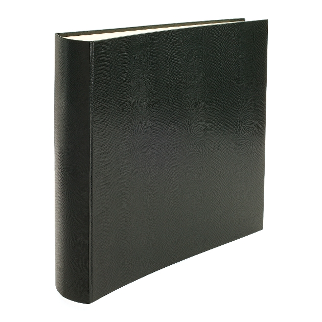 Faux Leather Landscape Photo Album, in Navy,