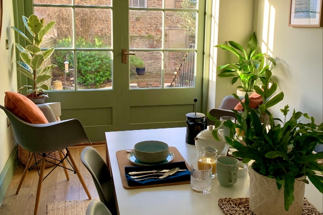 dining room at landsdown house in hove