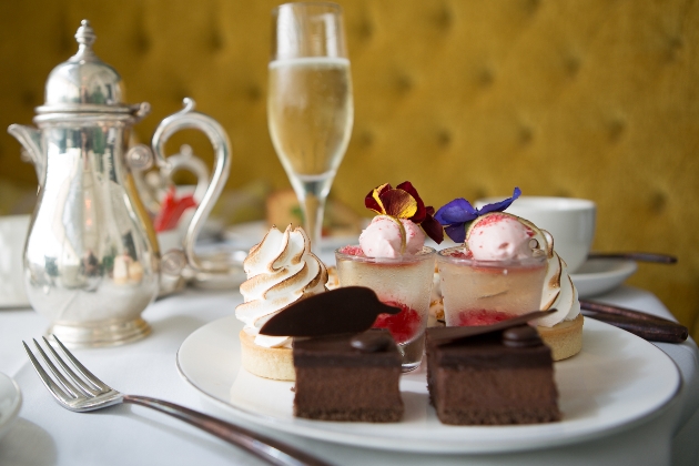 Afternoon tea patiesserie selection Grand Brighton