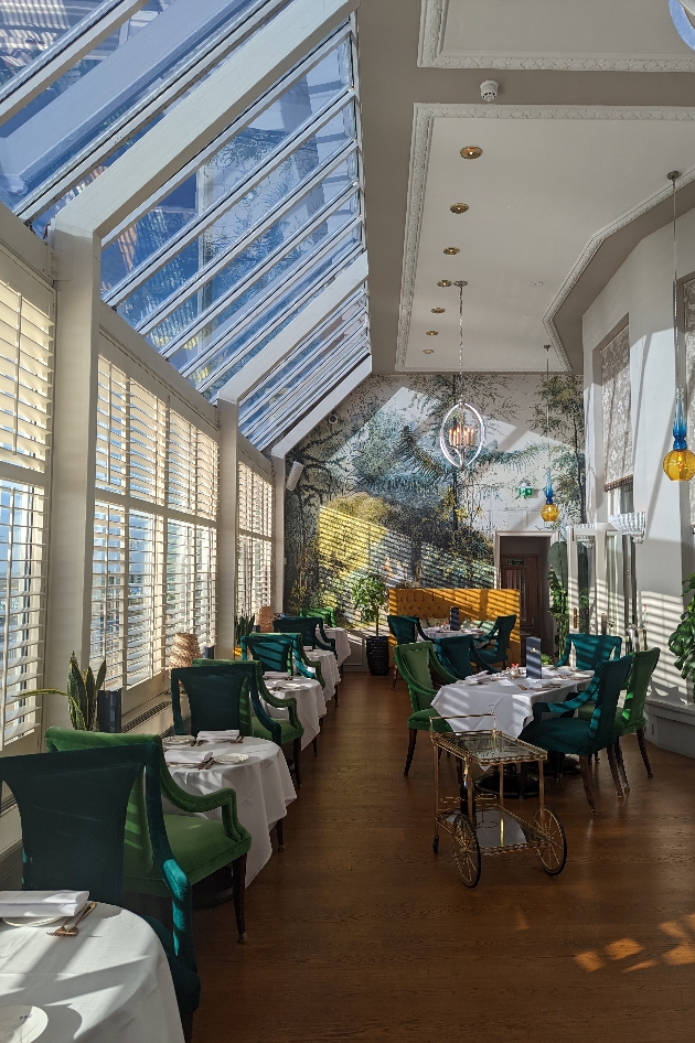 Interior conservatory at Grand Brighton