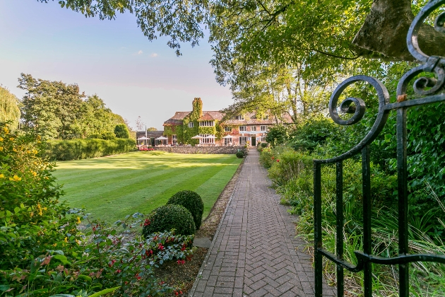 Exterior of Deans Place, Alfriston