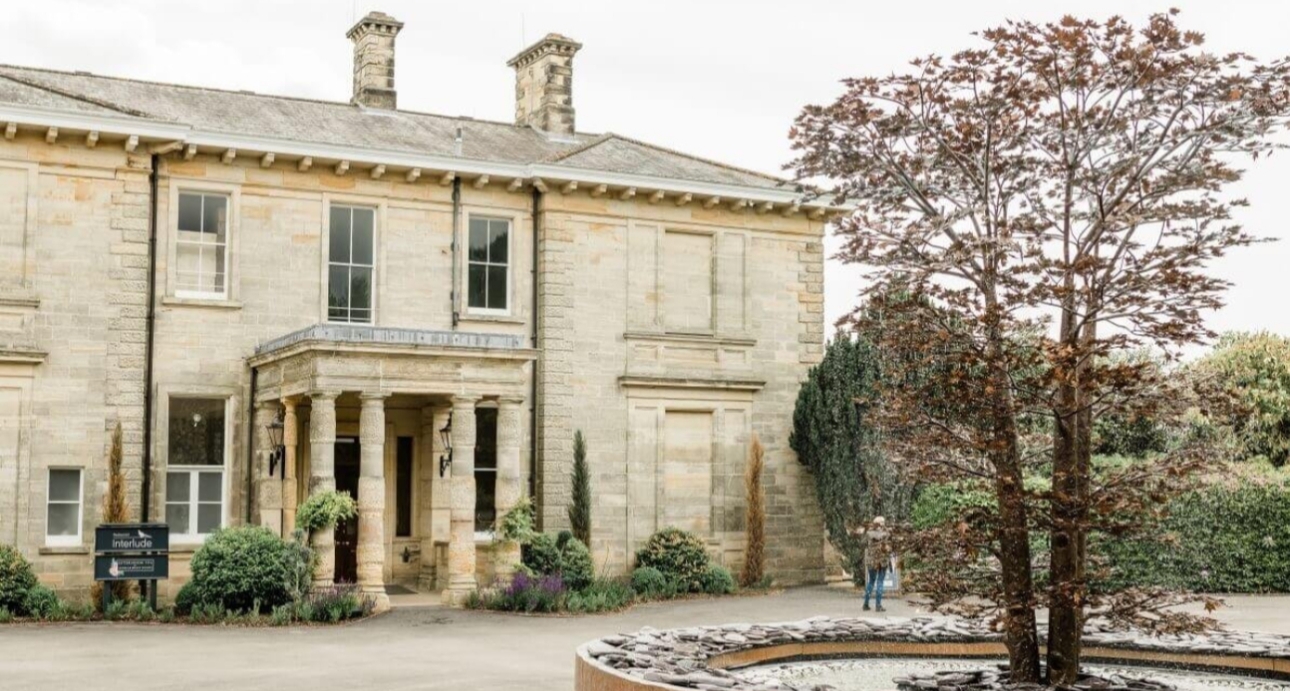 Exterior of main house at Leonardslee