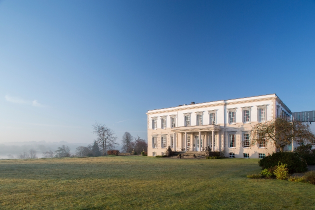 Exterior of Buxted Park as seen from the back