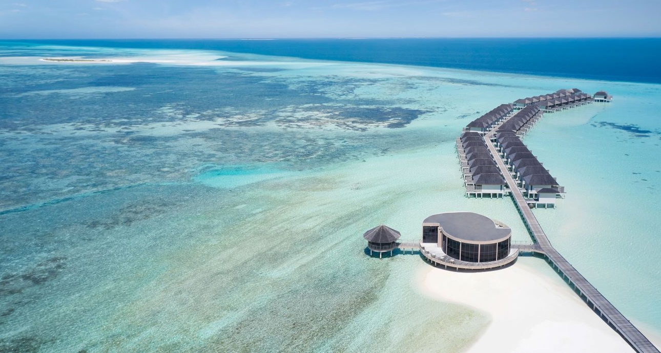 Le Meridien Maldives Resort & Spa water bungalows 