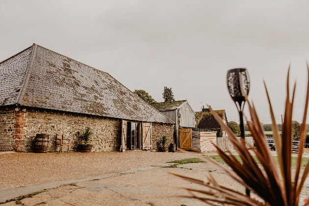 Exterior of Southlands Barn