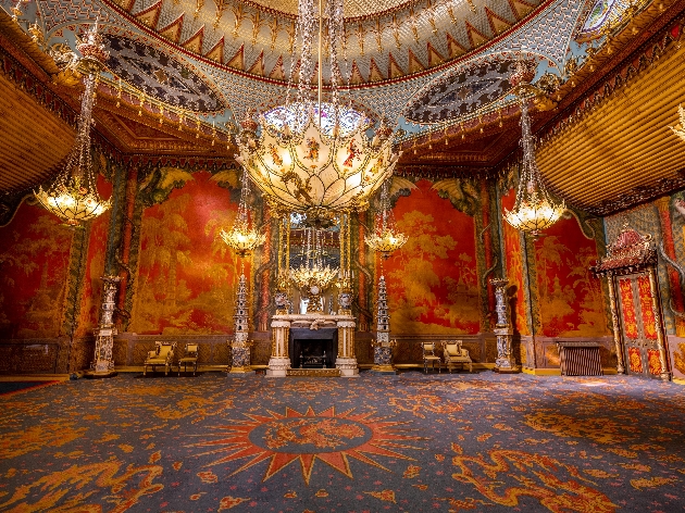 the music room at Brighton Paviliion