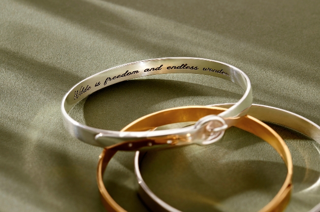 Posh Totty Buckle Bangle_Personalisation