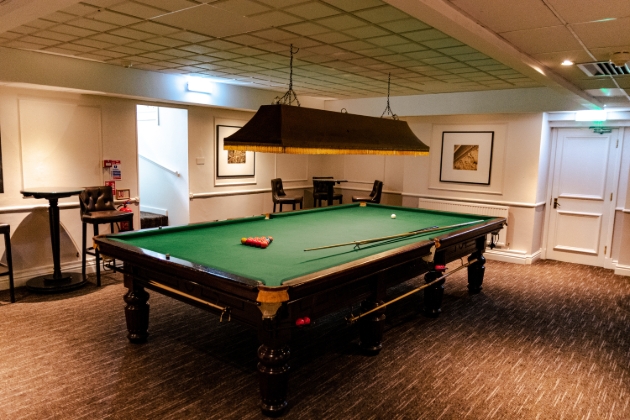 Snooker Room at Buxted Park