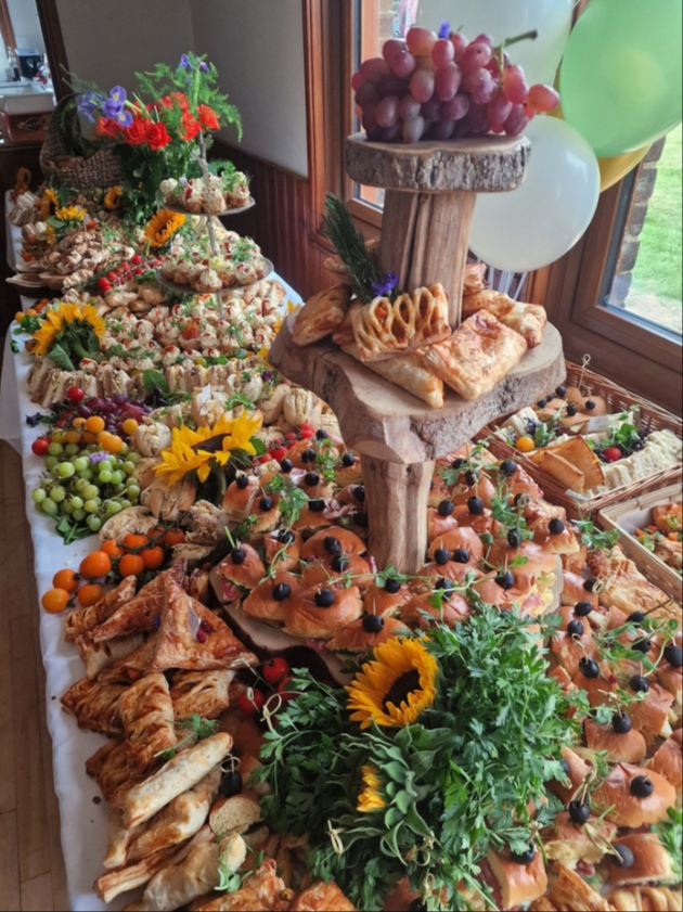 Grazing table spread by Bay Tree Foods