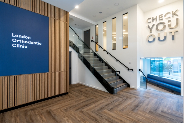 London Orthodontic Clinic lobby