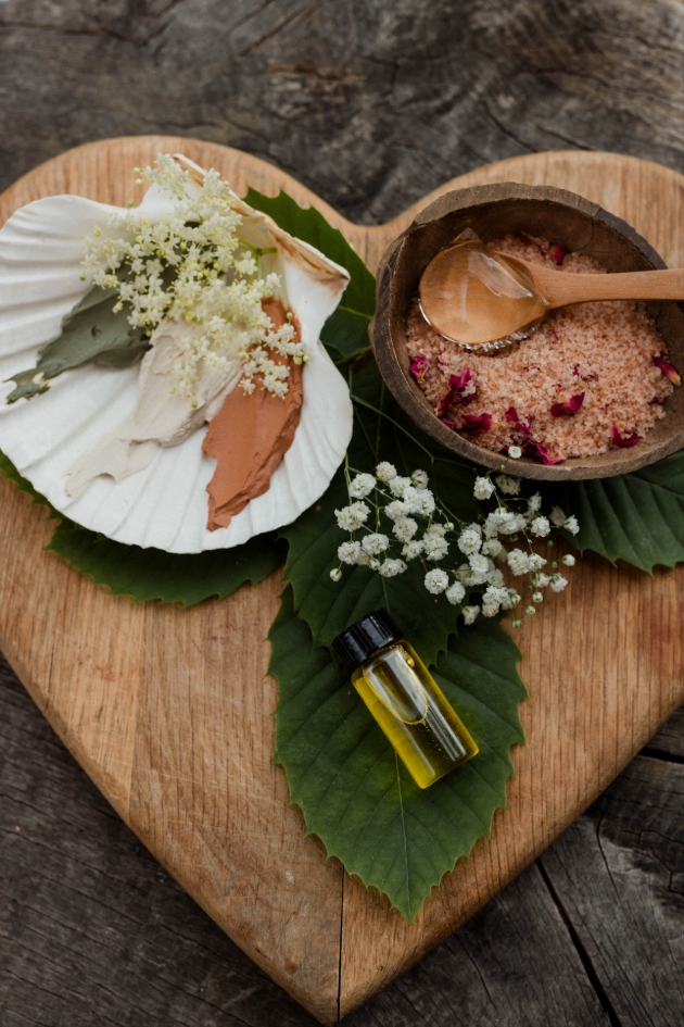 spa treatment platter